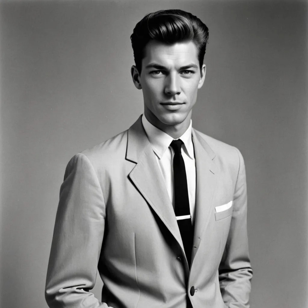 1960s Fashion Model Photo Style