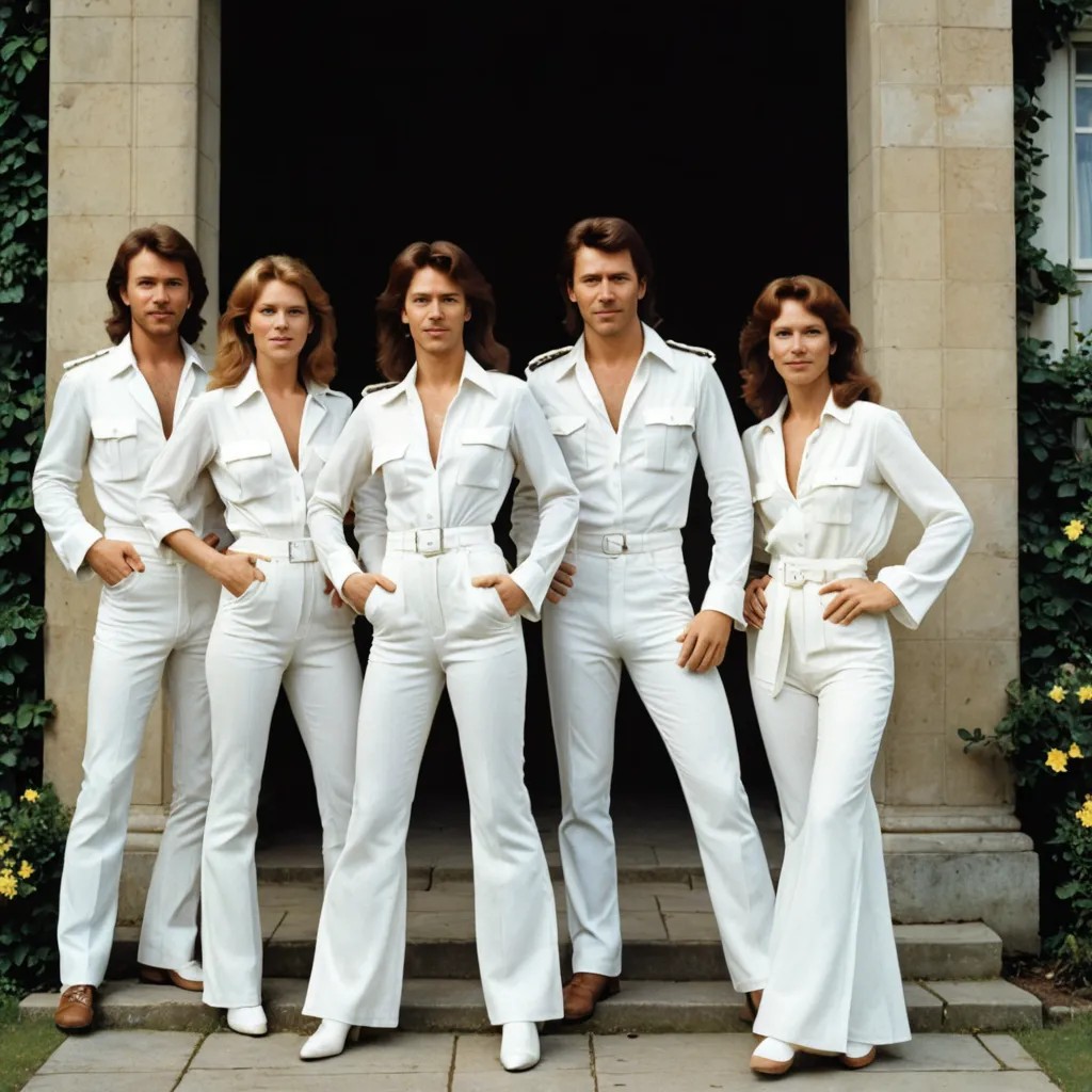 ABBA ‘Arrival’ Album Cover Photo Style