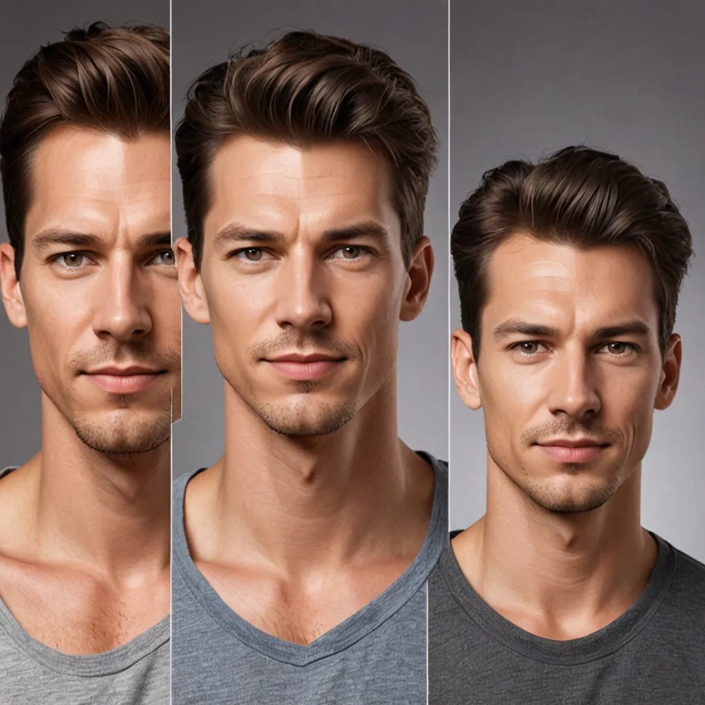 Age Progression Photo Style