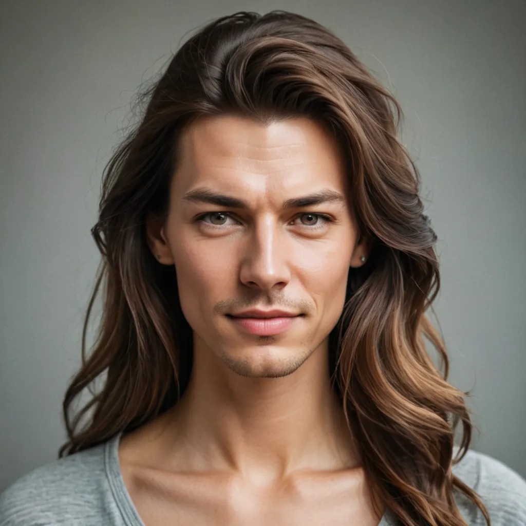 Beautiful Woman with No Smile Photo Style