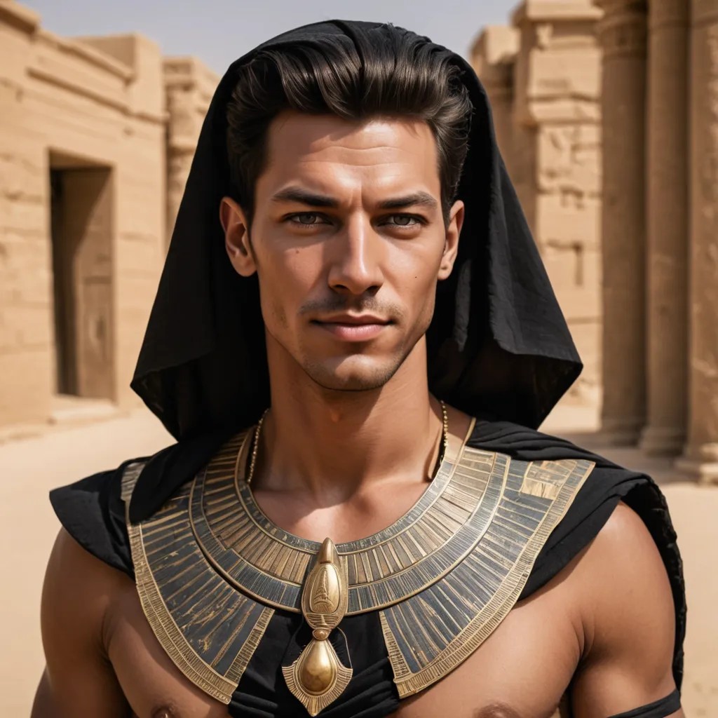 Black Egyptian Photo Style