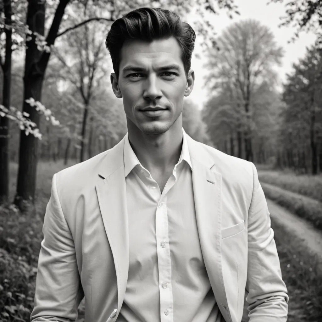 Converted Черно-белая фотография image