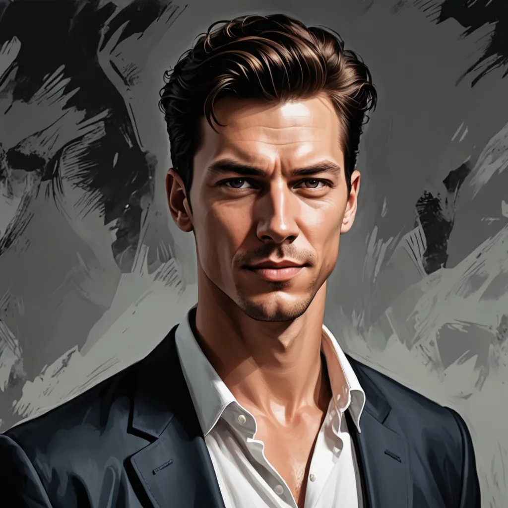 Dramatic Graphic Novel Digital Painting Photo Style