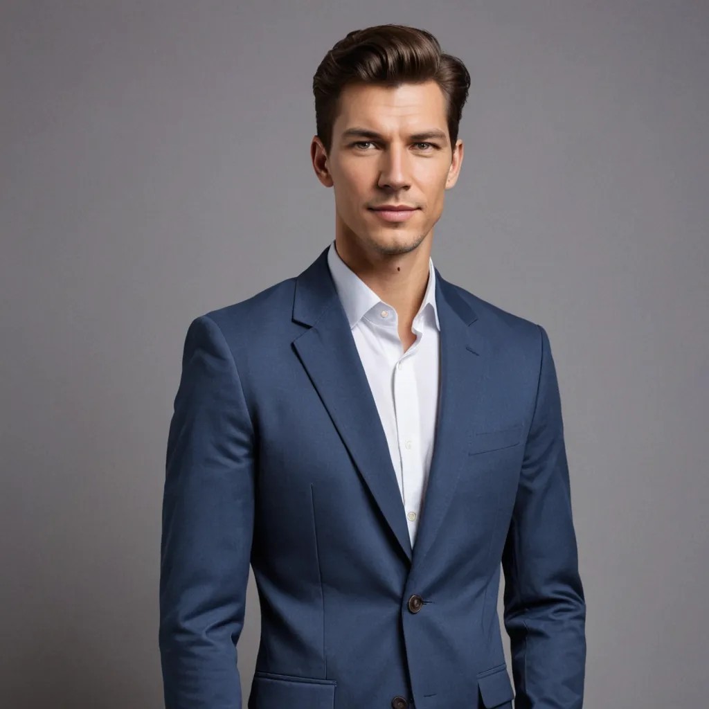 For Resume Passport Size with Blazer Photo Style