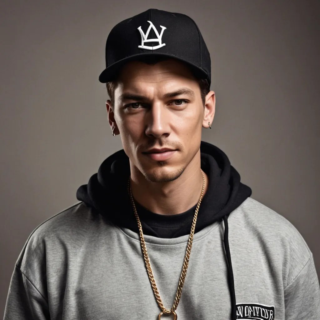 Gangster Rapper Photo Style