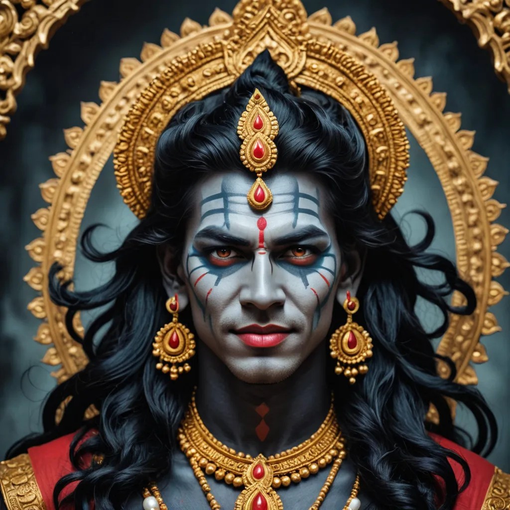 Converted Goddess Kali image