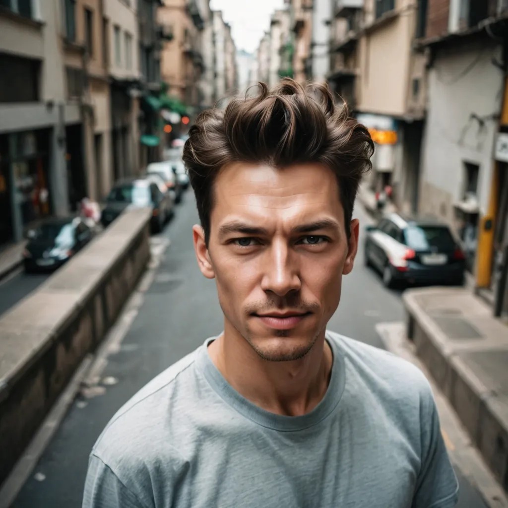 Looking Down Photo Style