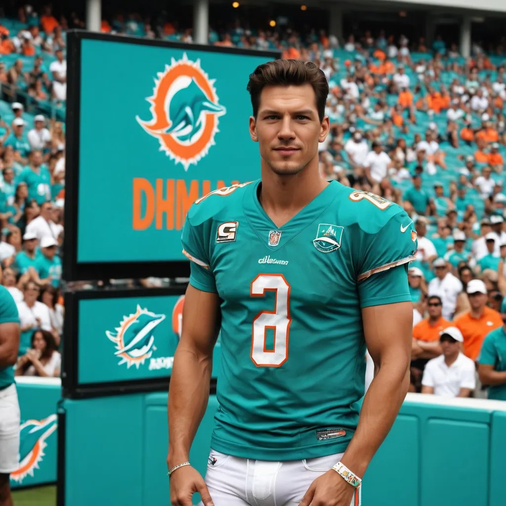 Miami Dolphins Jumbotron Photo Style