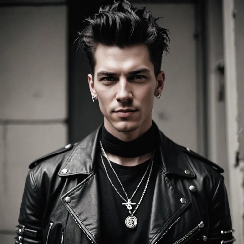 Punk/Goth Aesthetic Photo Style