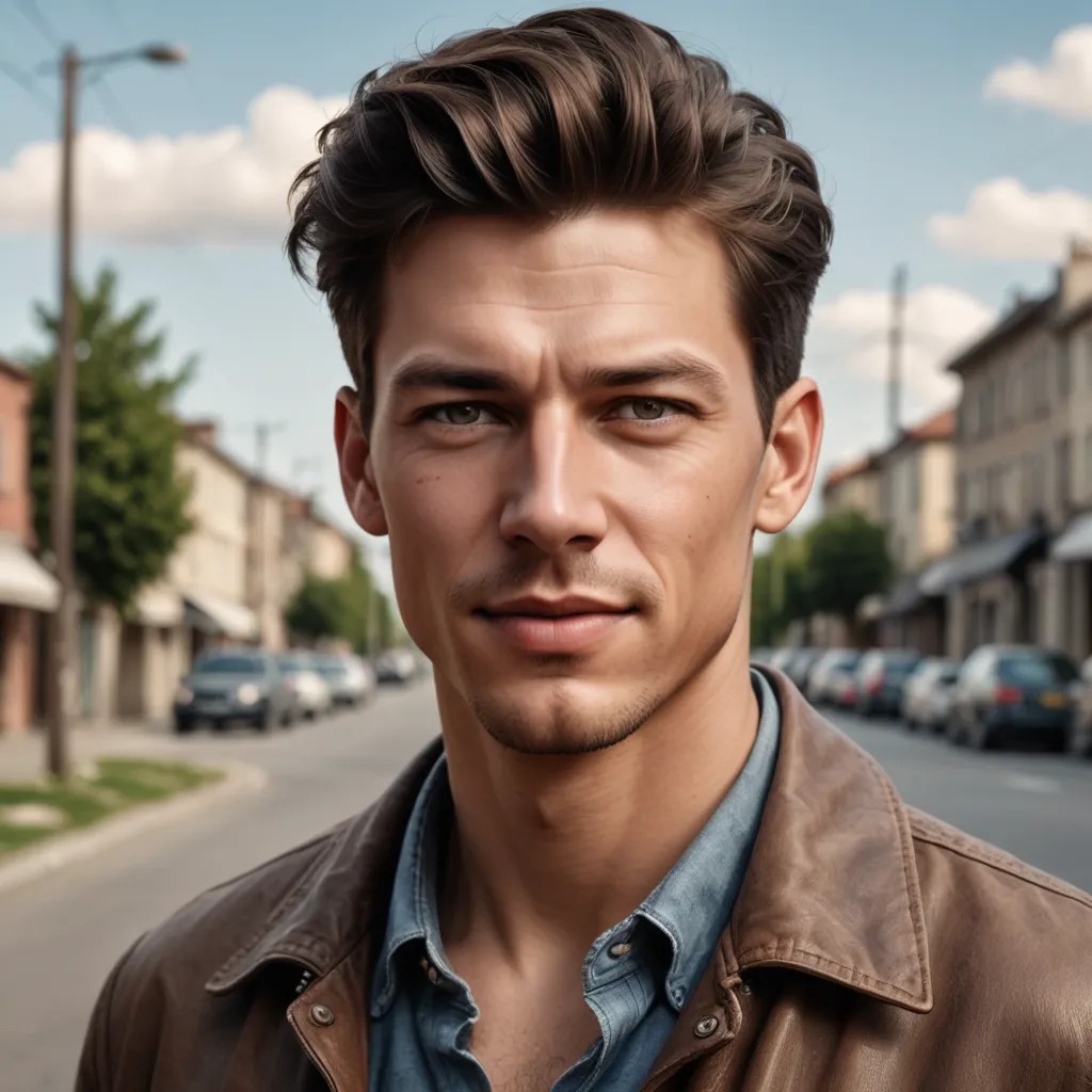 Realistic Young Photo Style