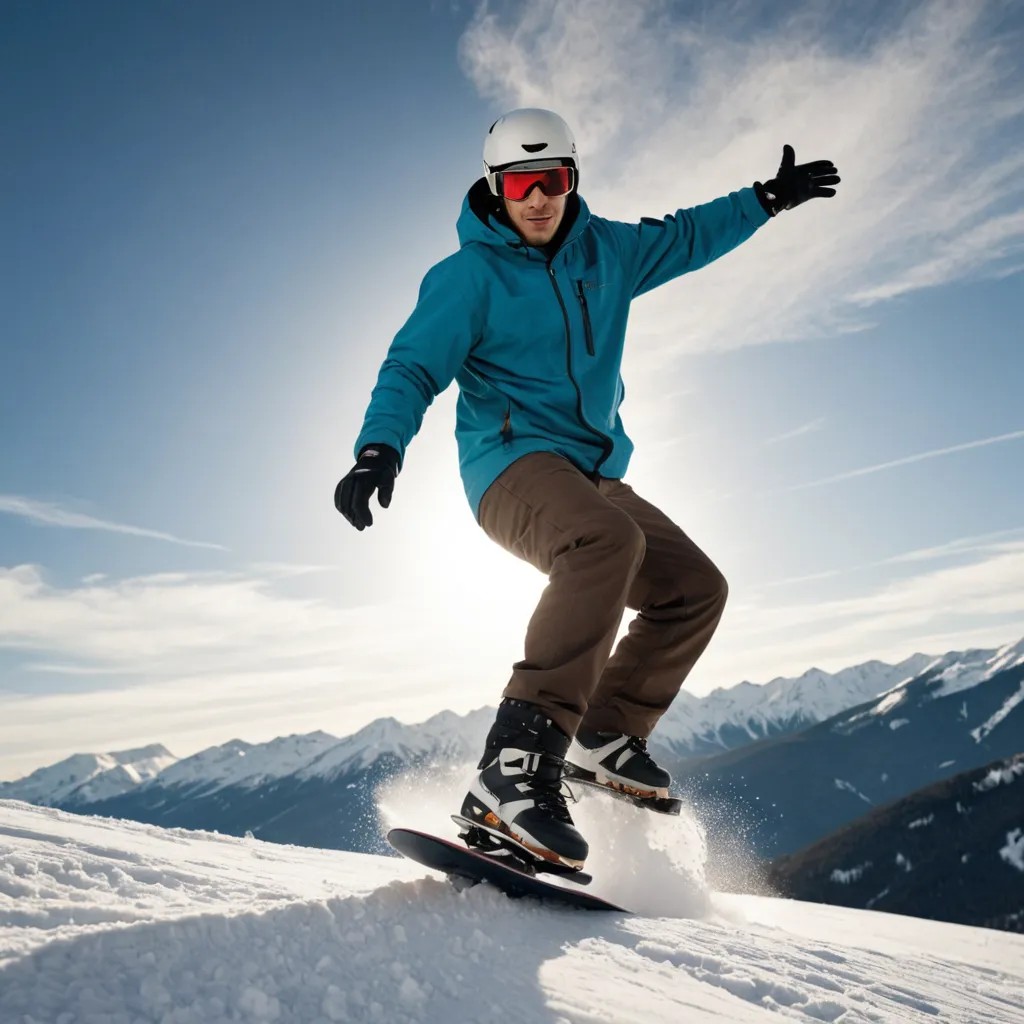 Snowboarder Photo Style