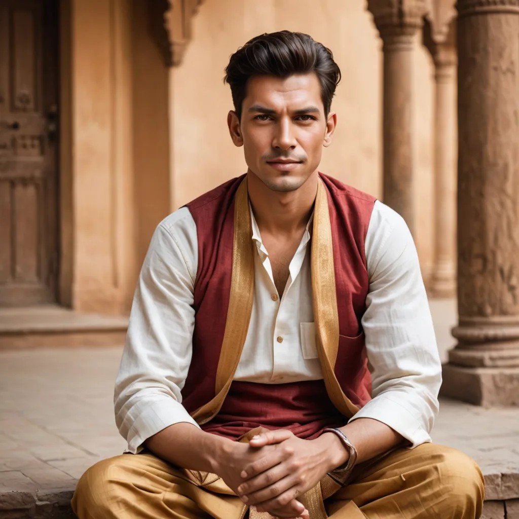 Traditional Indian Look Photo Style