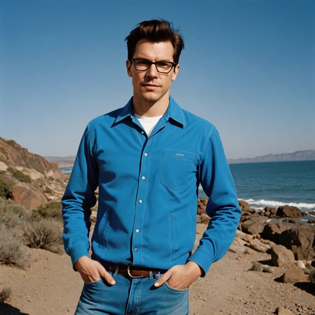 Weezer Blue Album Photo Style