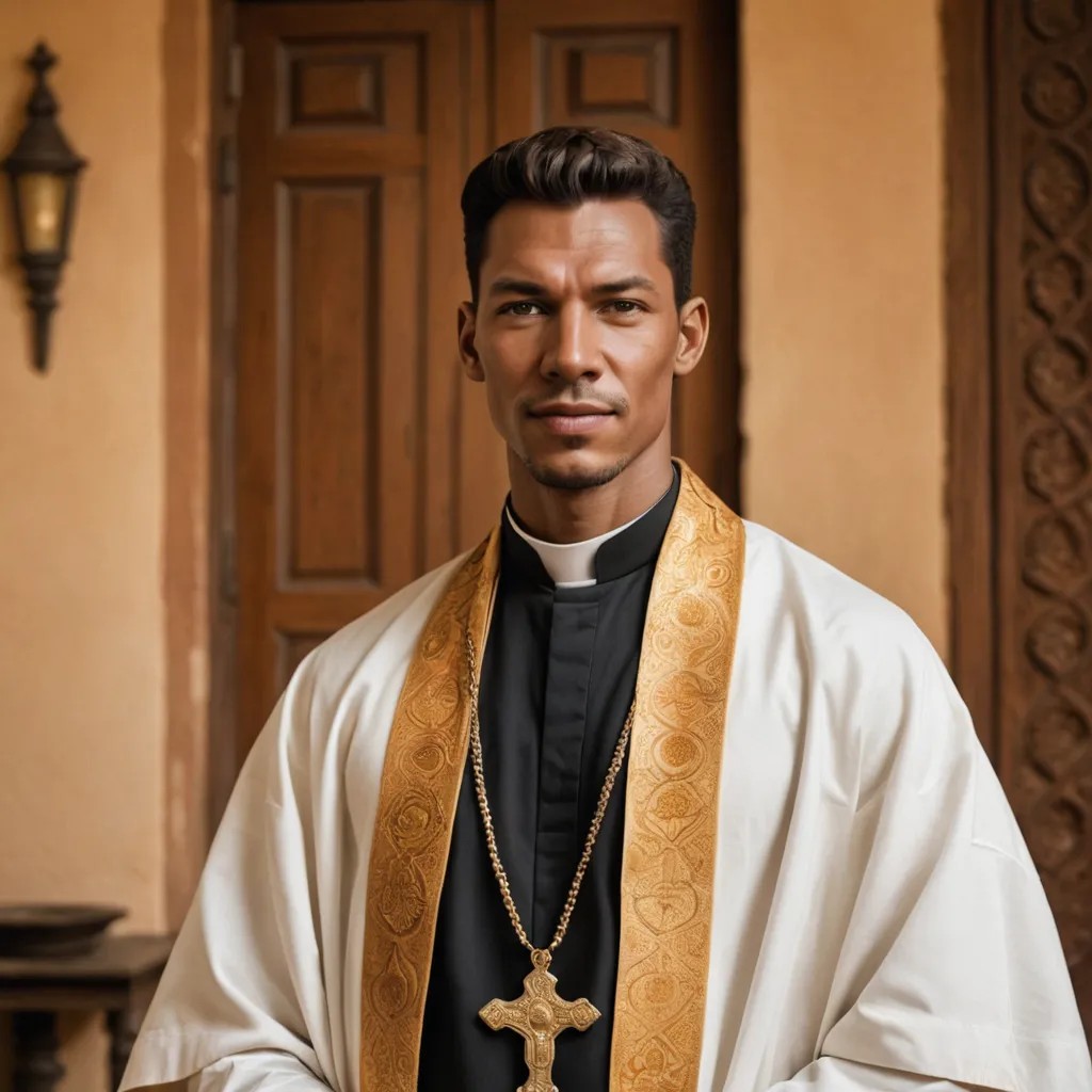 African Priest Photo Style