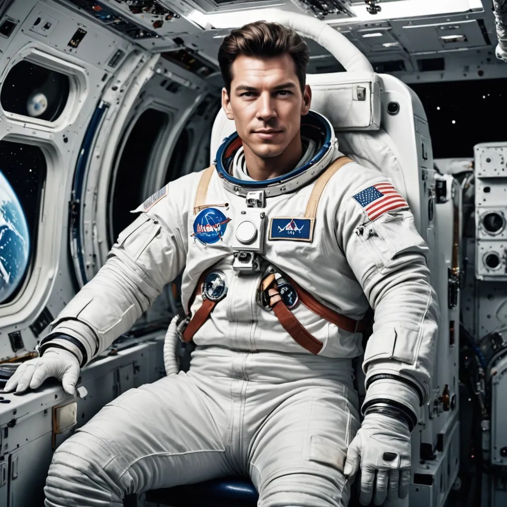 Astronauta en el Espacio Photo Style