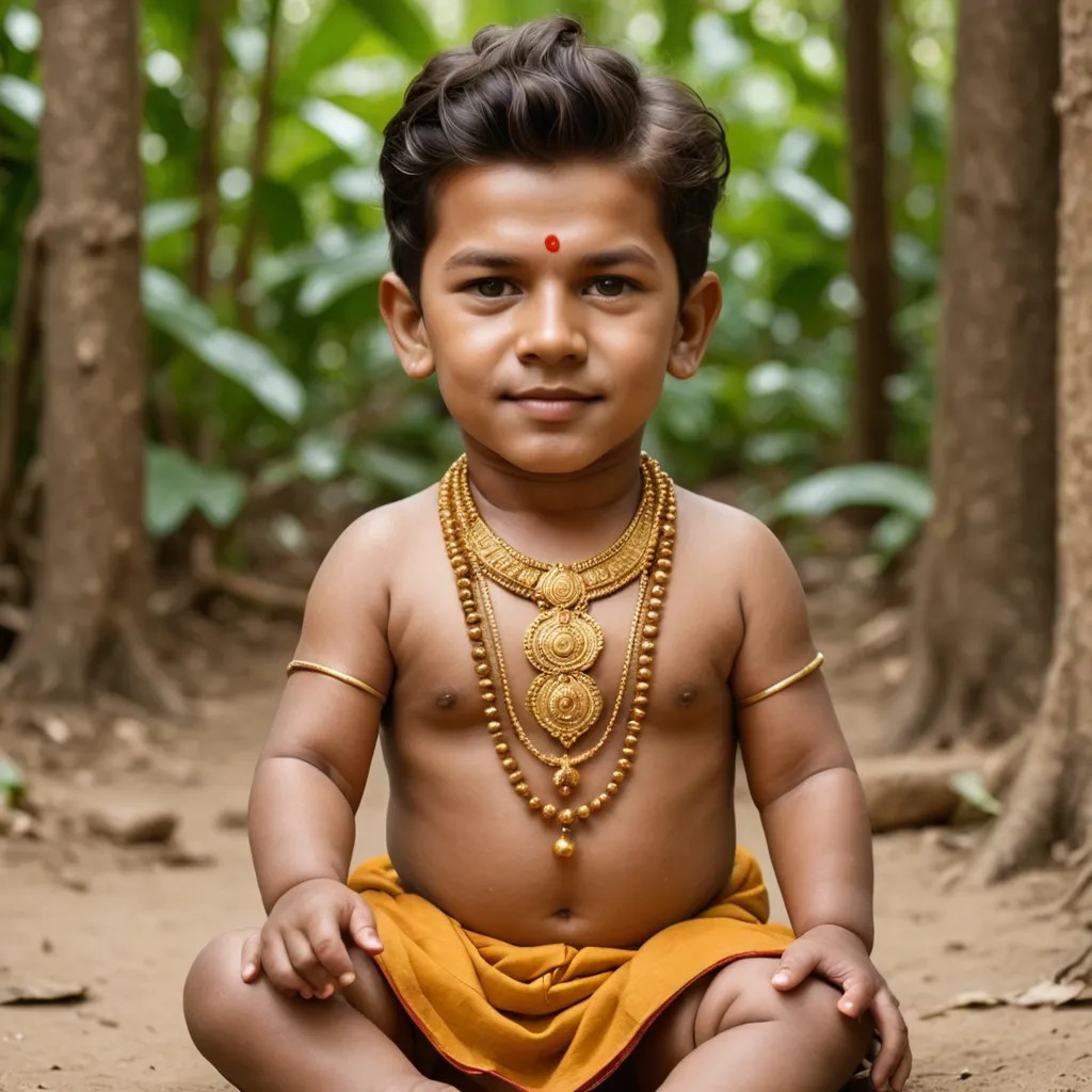 Baby Muruga Photo Style