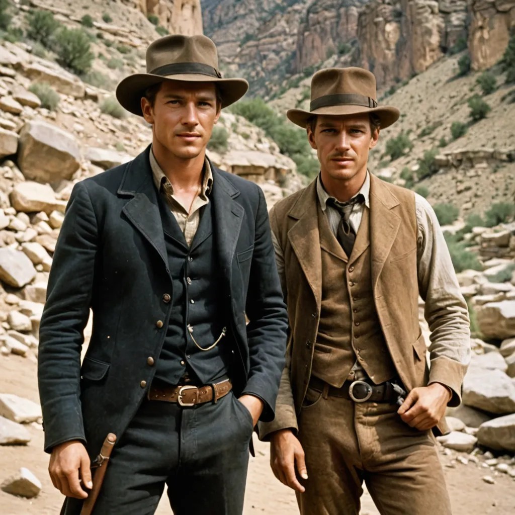 Butch Cassidy & The Sundance Kid Photo Style