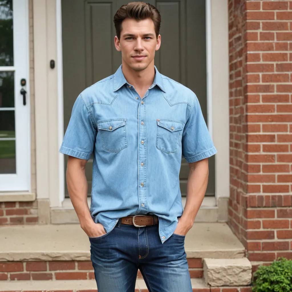 Cape Girardeau, Jeans, Shirt Photo Style