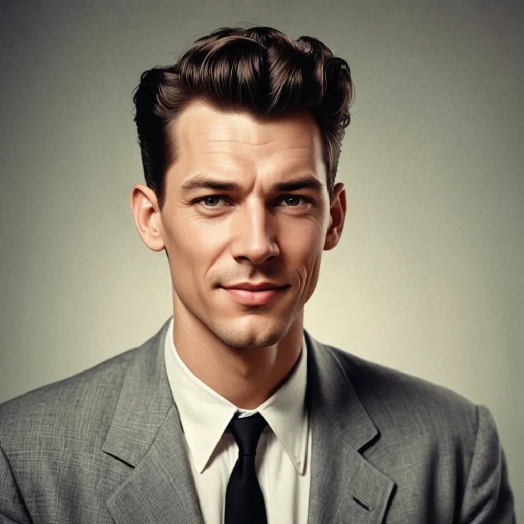 Cartoon in the 50s Photo Style