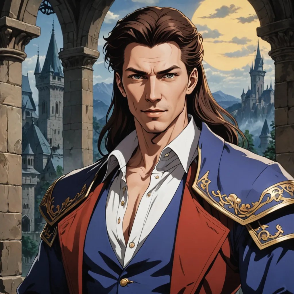 Castlevania Anime AI Filter Photo Style