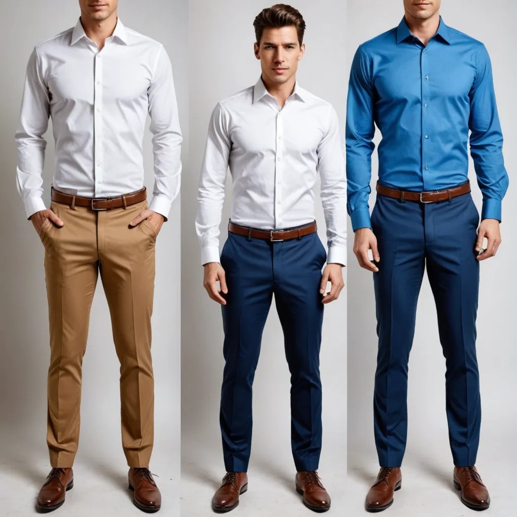 Change My Pants and Shirt into Formal Shirt and Pants Photo Style