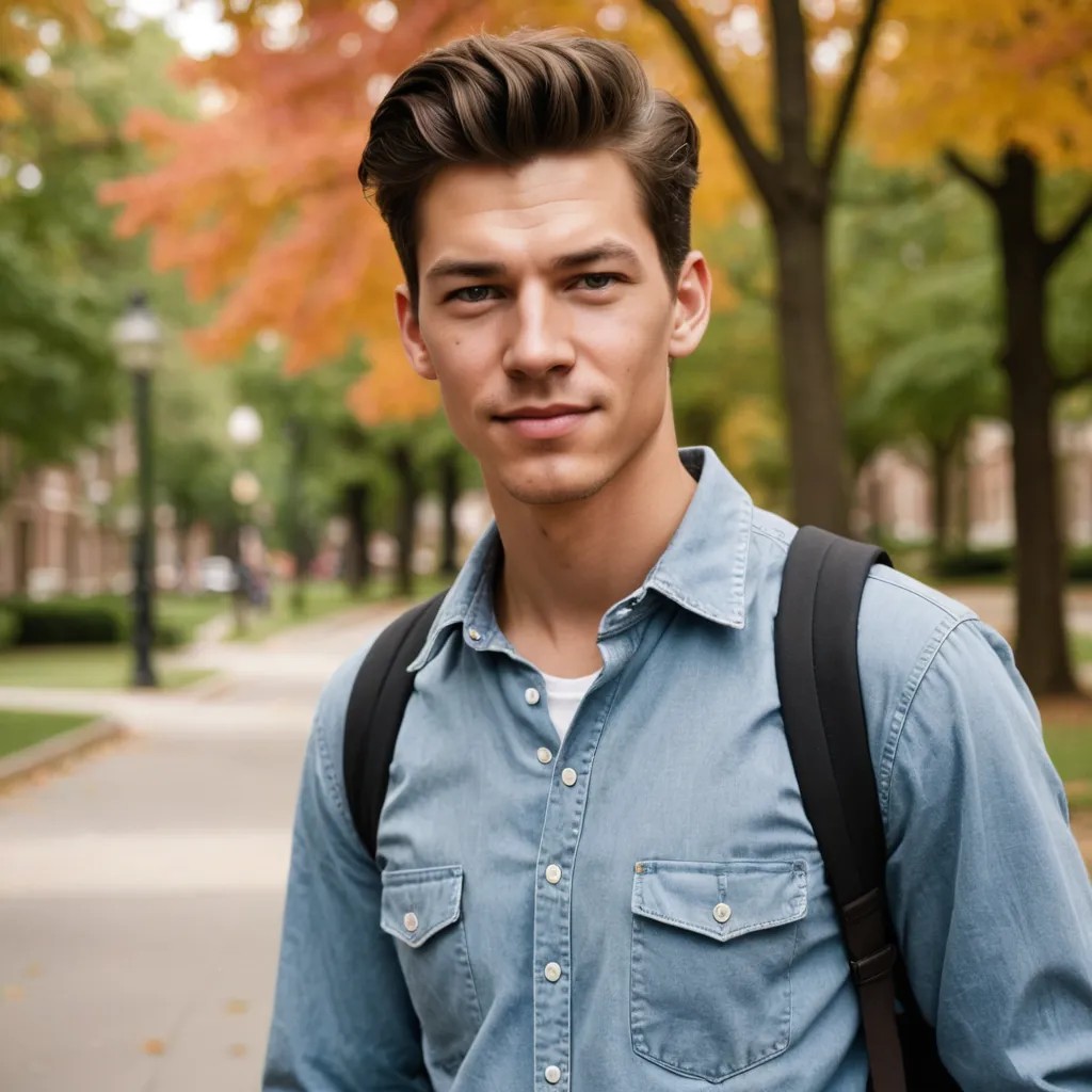 College Teen Photo Style