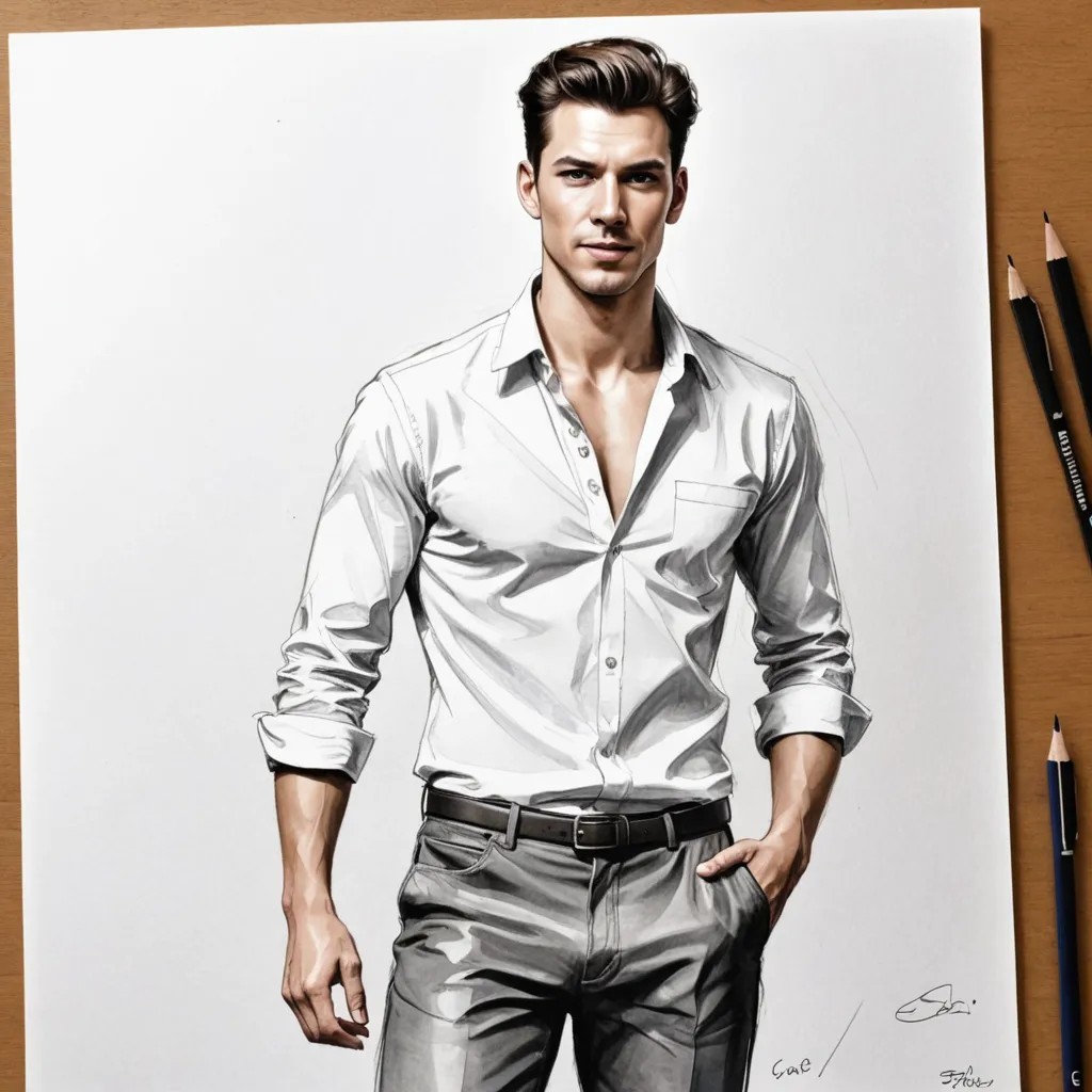 Croquis Model Photo Style