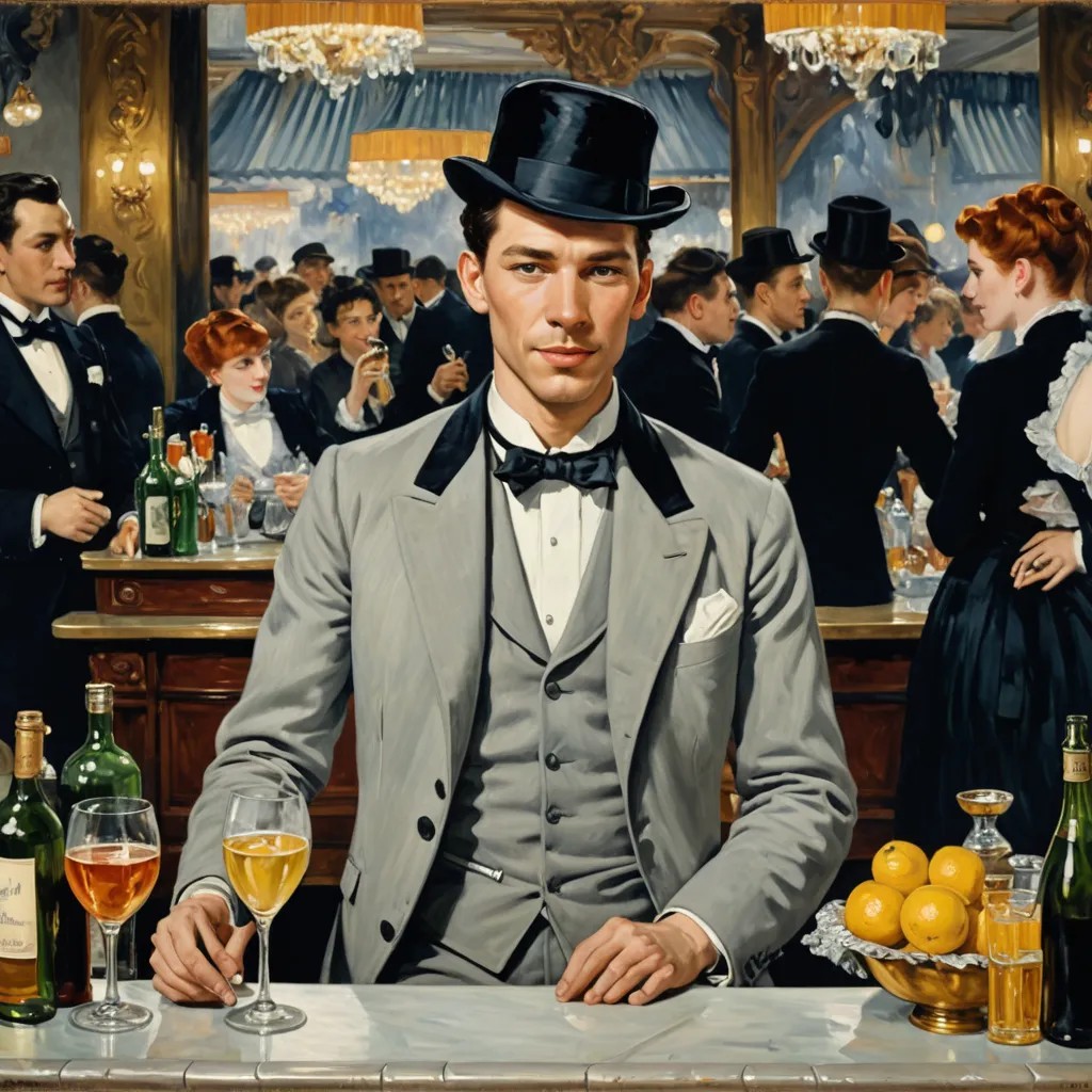 Edouard Manet – A Bar at the Folies-Bergère Photo Style