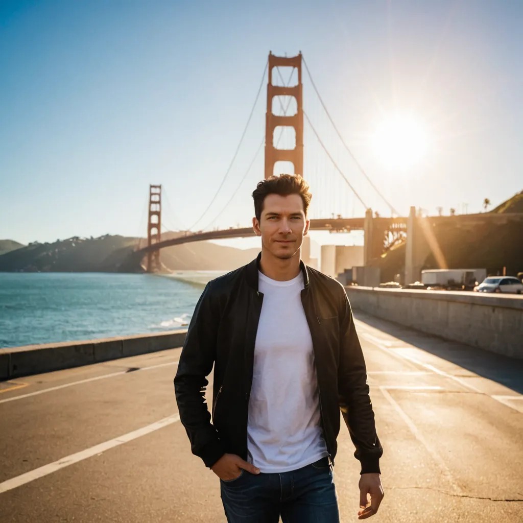 Golden Gate, Sunshine Photo Style