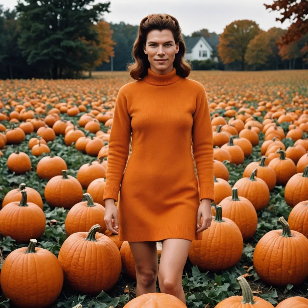 Great Pumpkin Woman Photo Style