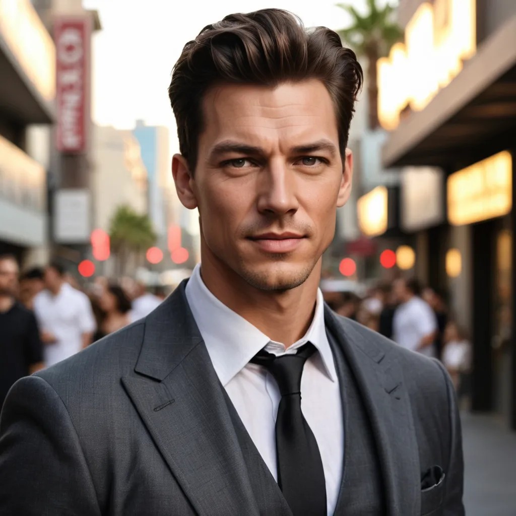 Hollywood Actor Photo Style