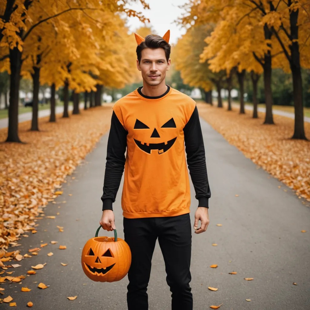 Jack-o’-lantern Costume Photo Style