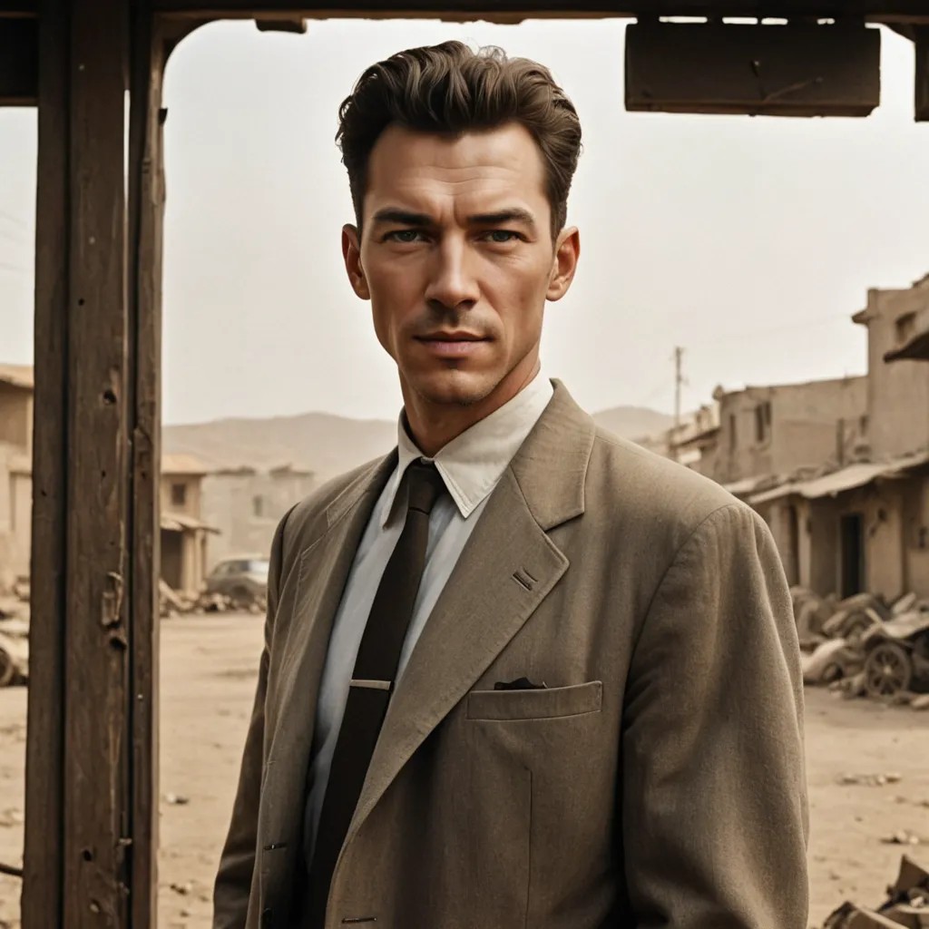 Ka Riman Ultra-Realistic Oppenheimer Cinematic Movie Poster Photo Style