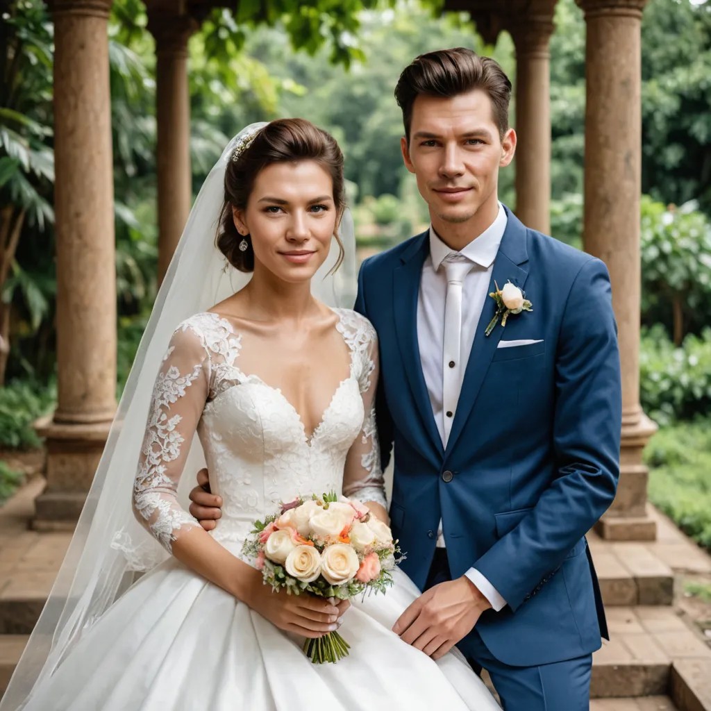 Kandien Wedding Couple Photo Style