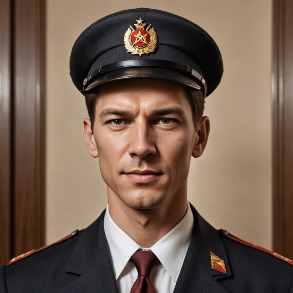 KGB Agent Photo Style