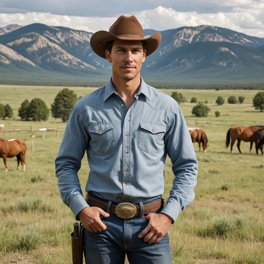 Montana Ranch Hand Photo Style