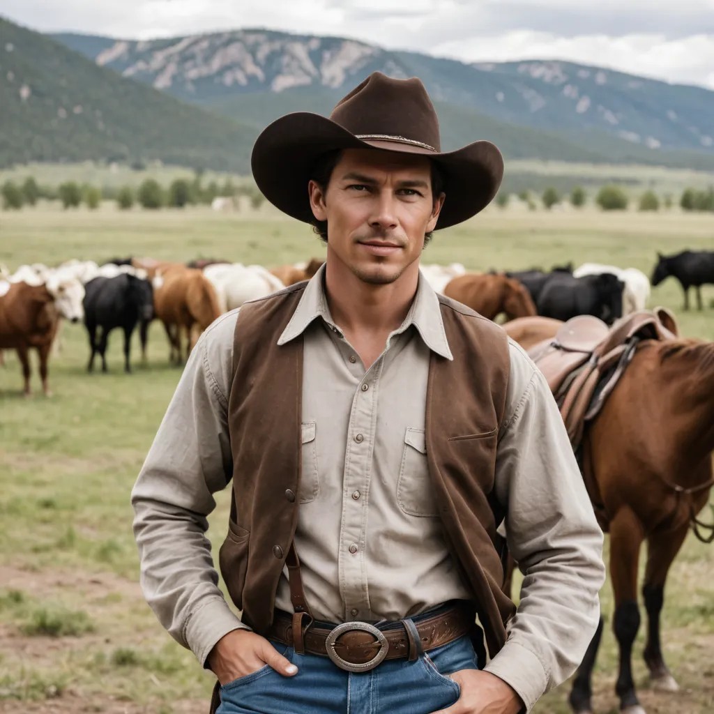 Montana Ranch Hand Photo Style