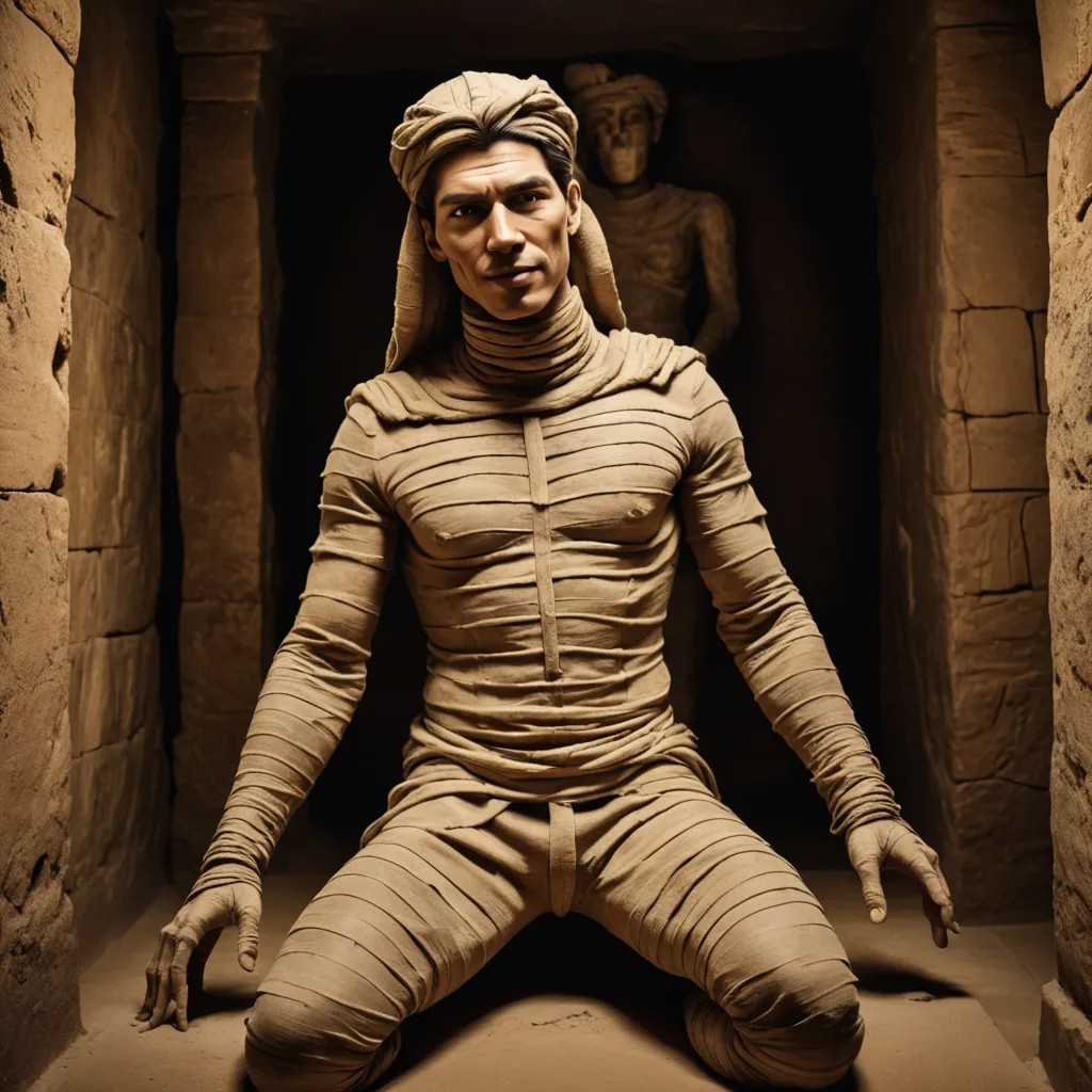 Mummy Tomb Photo Style