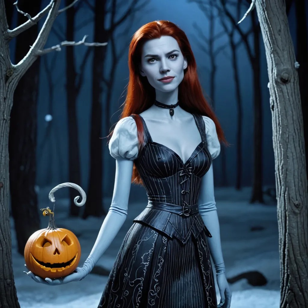 Nightmare Before Christmas Sally Photo Style