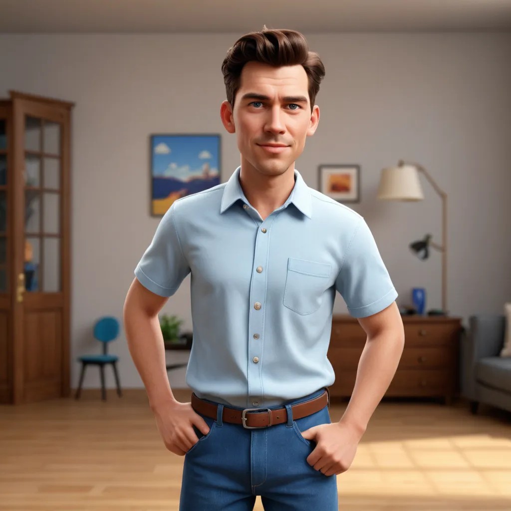 Pixar 3D Render Photo Style