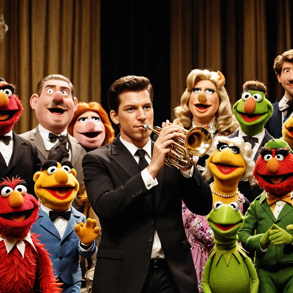 Playing Trumpet with the Muppets Photo Style