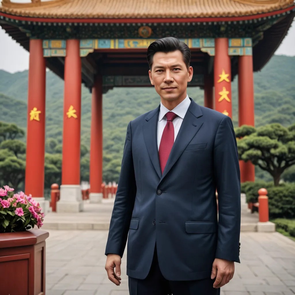 President of China Photo Style