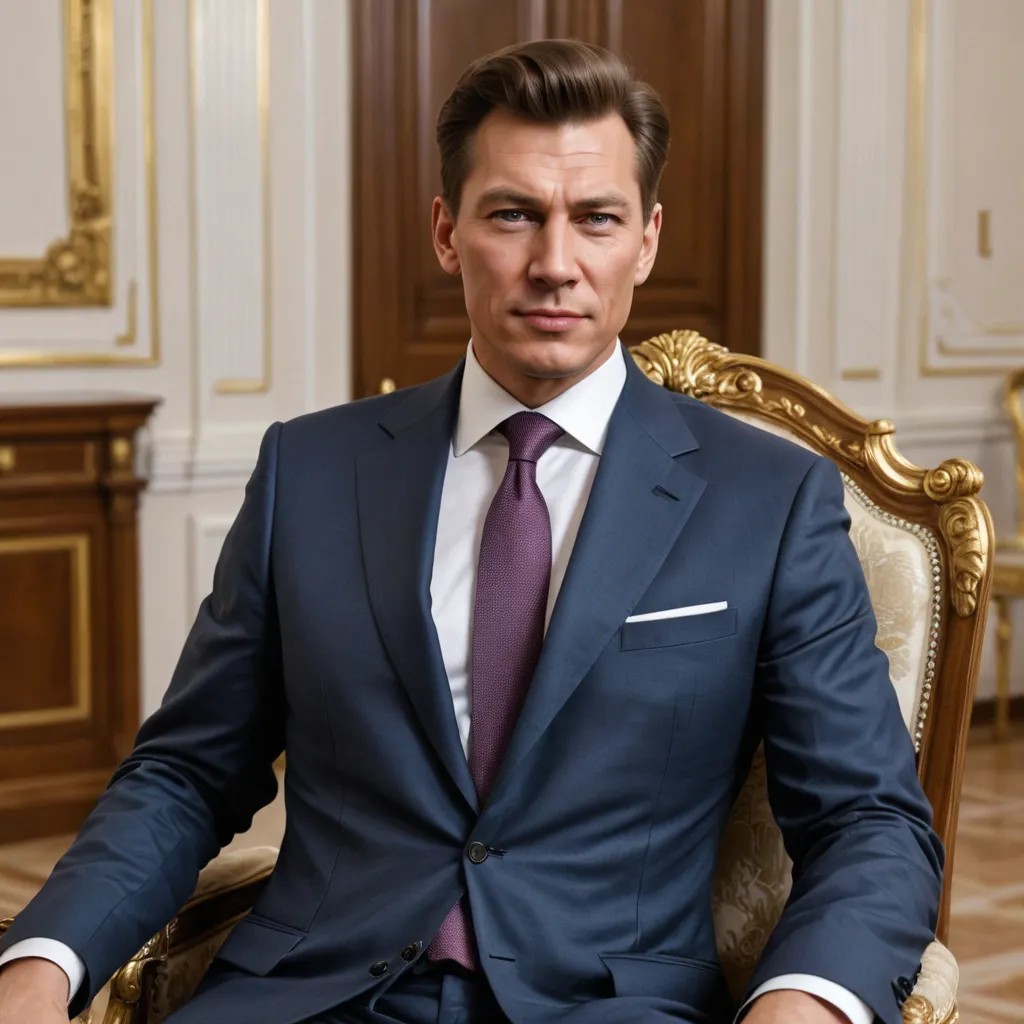 President of Russia Photo Style