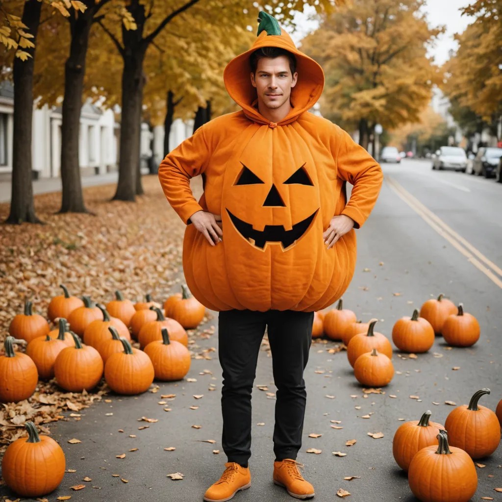 Pumpkin Costume Photo Style