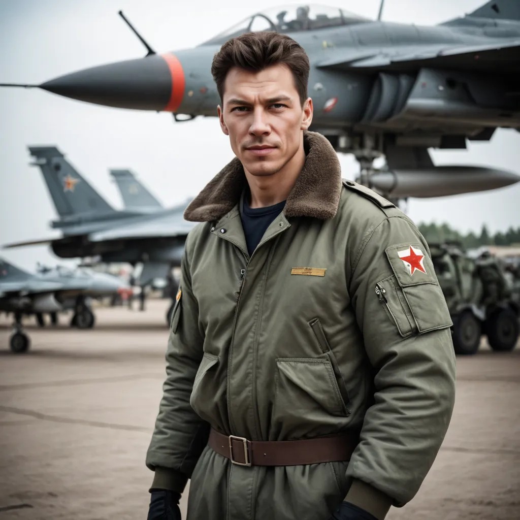 Russian Fighter Photo Style