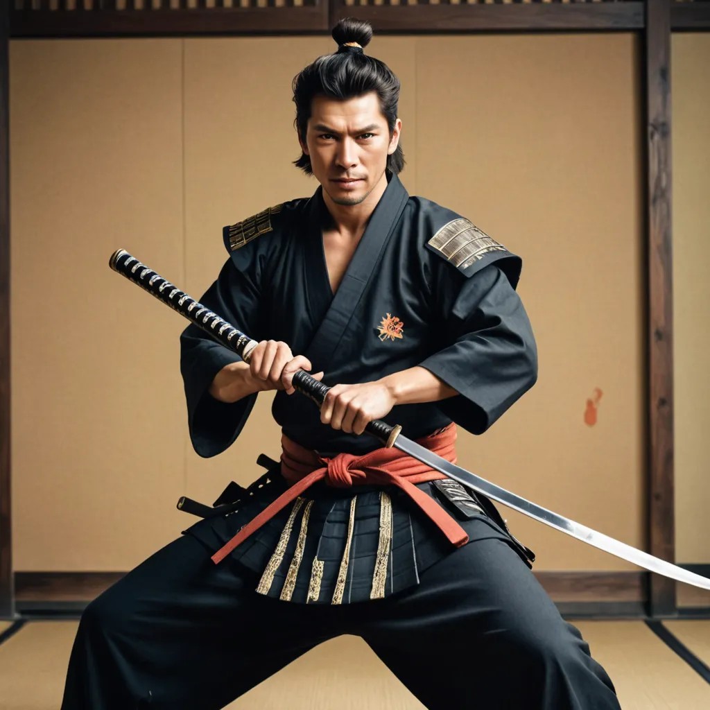 Samurai Duel Photo Style