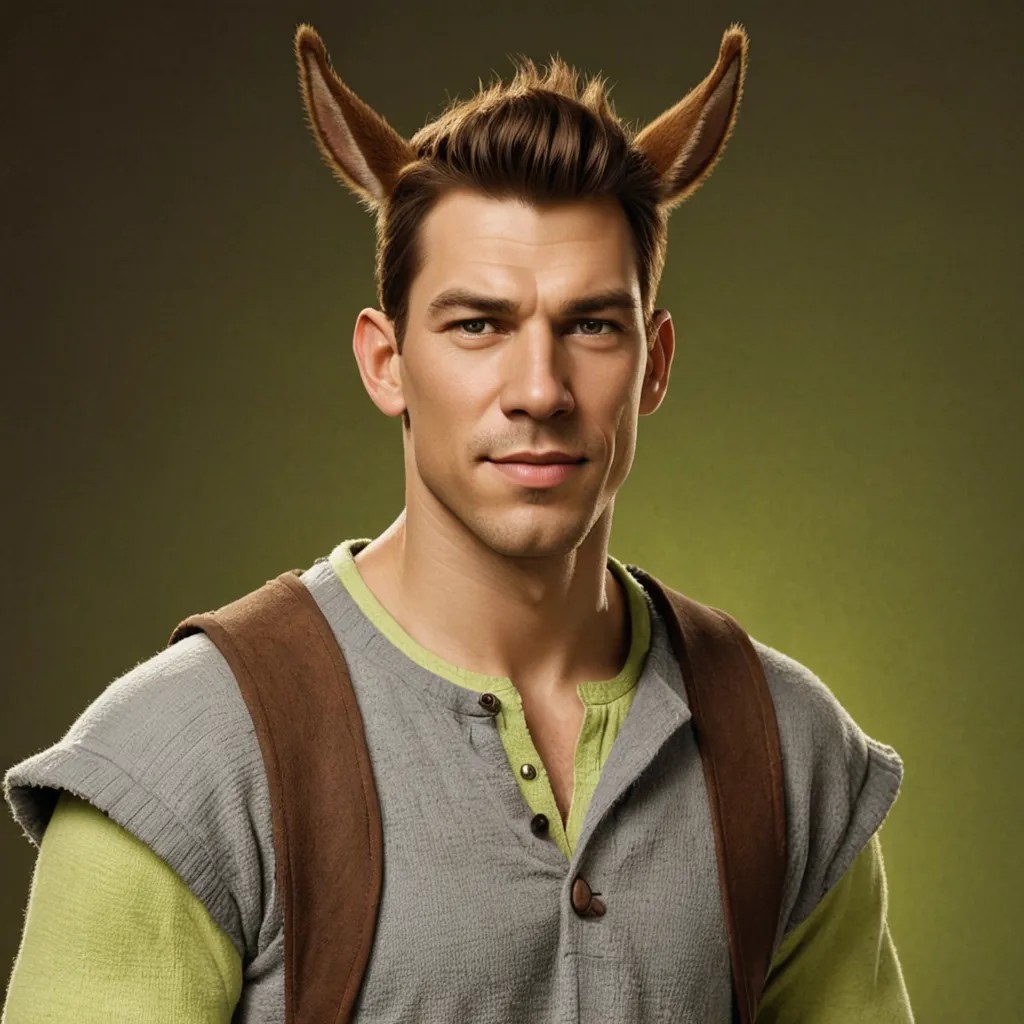 Shrek Donkey Photo Style