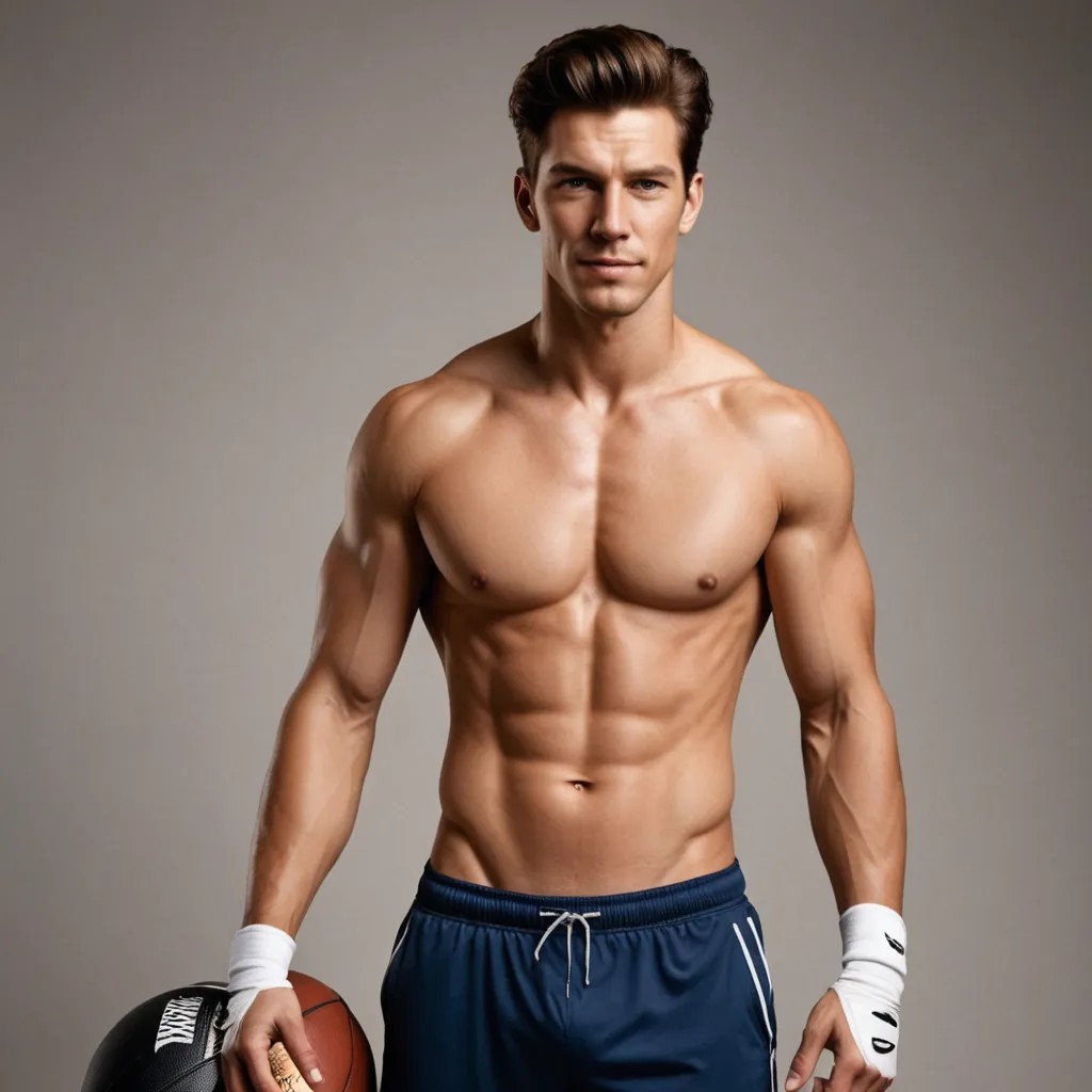 Sports Model Photo Style