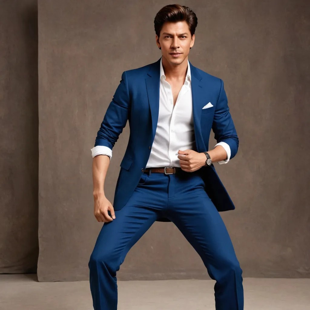 SRK Signature Pose Photo Style