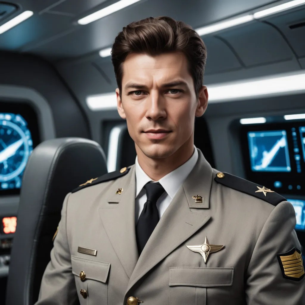 Starship Officer Photo Style